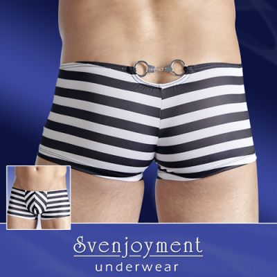 MEN´S PANTS WITH METAL HANDCUFFS