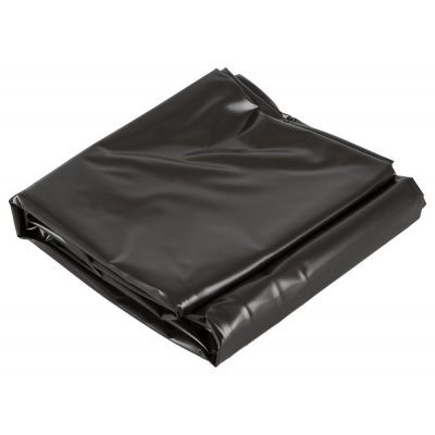 VINYL BED SHEET BLACK 200X230