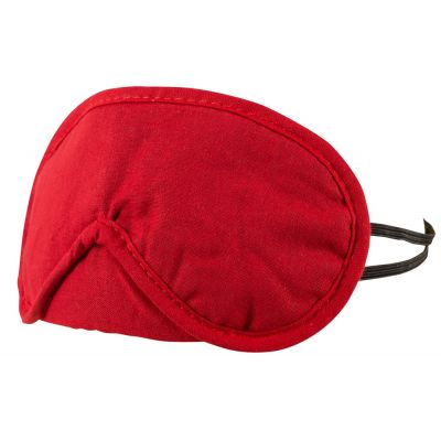 BLINDFOLD SET PACK OF 2 RED/BLACK