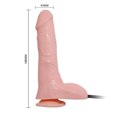 INFLATABLE PENIS WITH SUCTION CUP