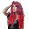 RED WAVY LONG WIG