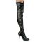PLEASER SEDUCE-3050 FAUX LEATHER