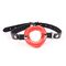 FETISH RED LIPS GAP WITH PU STRAP