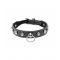 CLEAR STONES CHOKER NECKLACE WITH RING