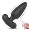 DANTE ANAL PLUG, 9 VIBRATION MODES, SILICONE, USB, BLACK, 12.2 CM, GUILTY TOYS