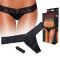HUSTLER VIBRATING PANTIES SLIM BLACK