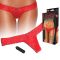HUSTLER VIBRATING PANTIES SLIM RED