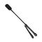 BLACK BOND WIDE TIP RIDING CROP