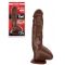 PUSH MONSTER COCK 9.9" THE EVIL BROWN