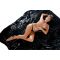 VINYL BED SHEET BLACK 200X230